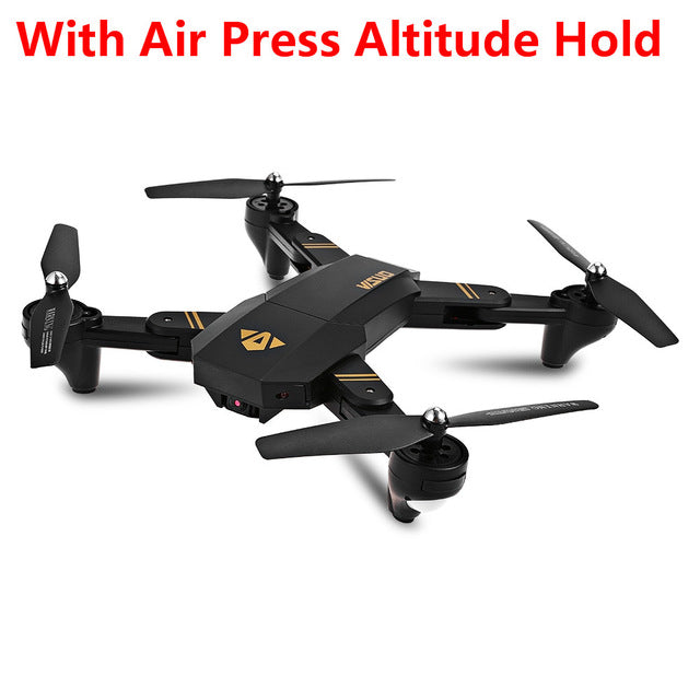 Original XS809W Mini Foldable Drone RC Selfie Drone with Wifi FPV HD Camera Altitude Hold & Headless Mode RC Quadcopter Drone